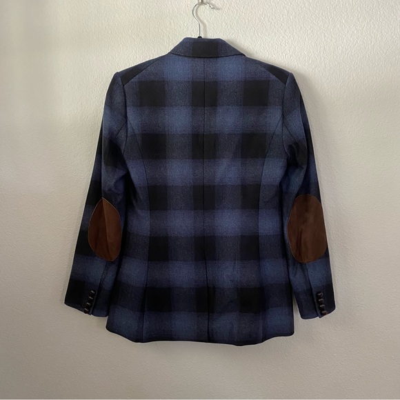 Veronica Beard #15A Hudson Plaid Dickey Blazer Jacket SZ 4 - Picture 9 of 14